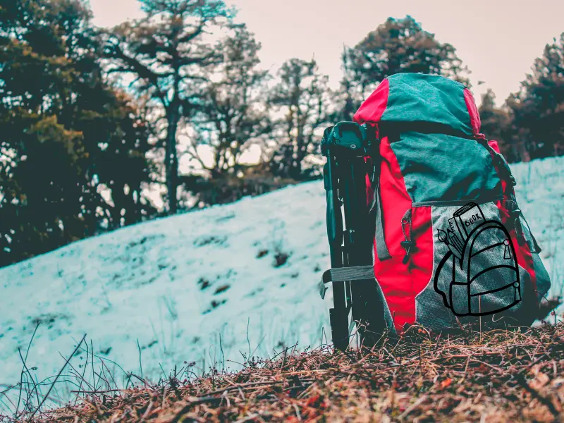 running backpack