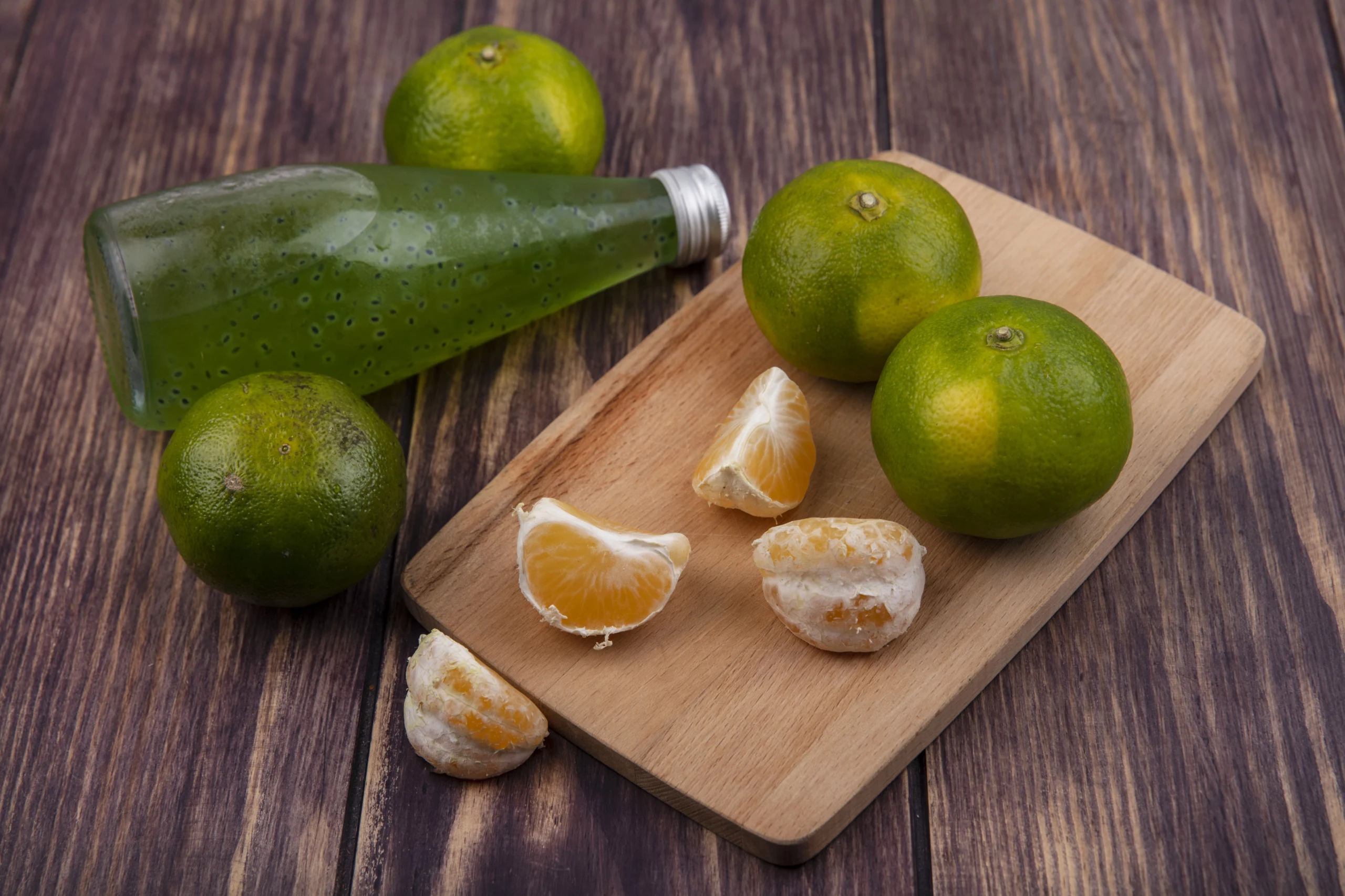 Fruits on a cutting board, Soursop bitters